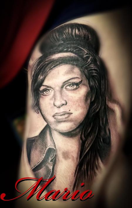 Tattoos - Amy Winehouse Portrait - 137788